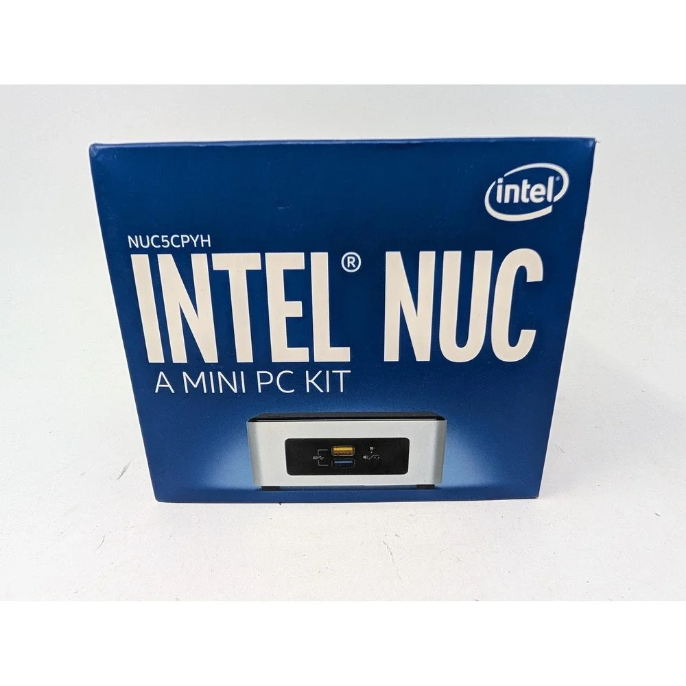 Intel NUC5CPYH NUC Mini PC Kit Desktop Celeron HDMI VGA WiFi Bluetooth No OS
